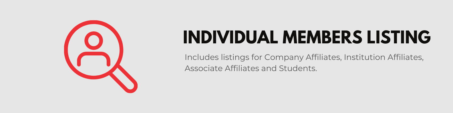 Individual Membership Search